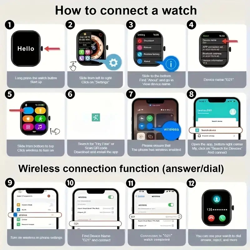 High-definition Sports Smartwatch