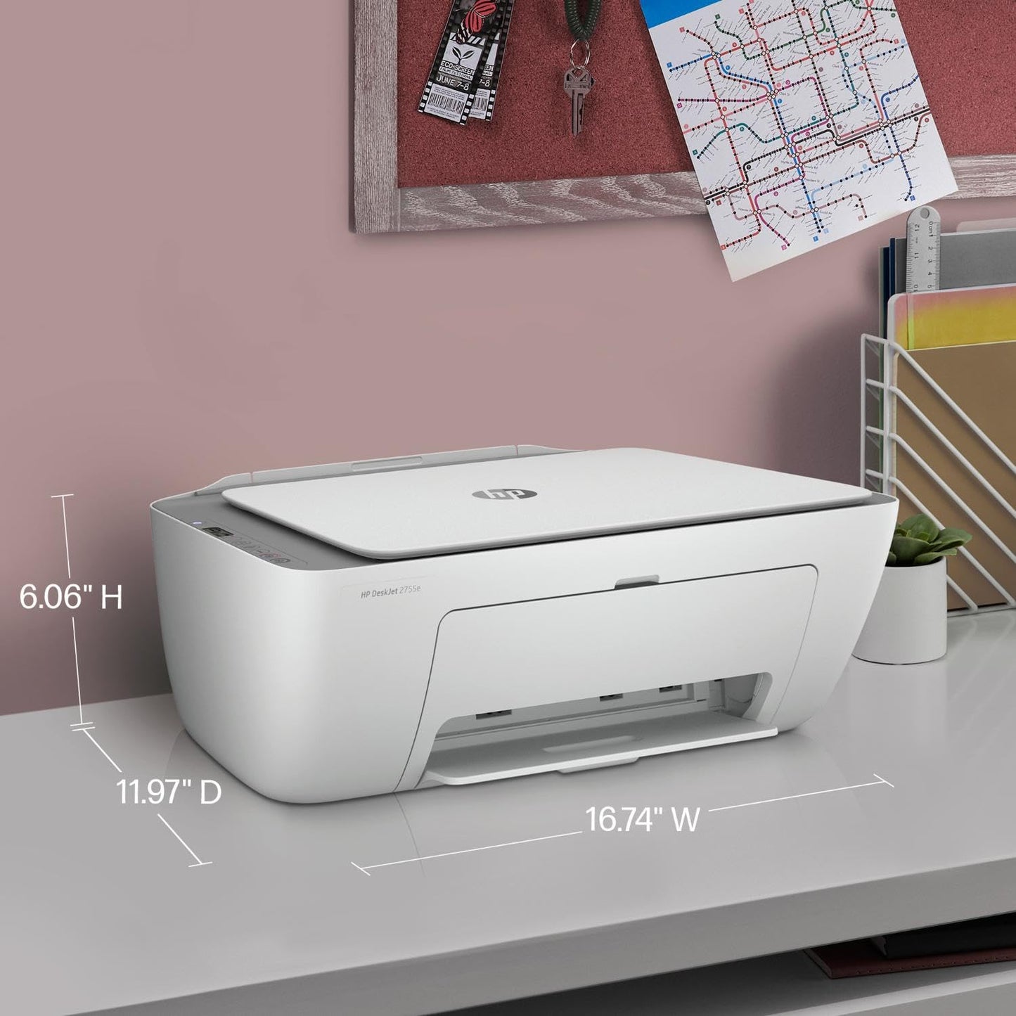 DeskJet 2755e Wireless Color inkjet-printer