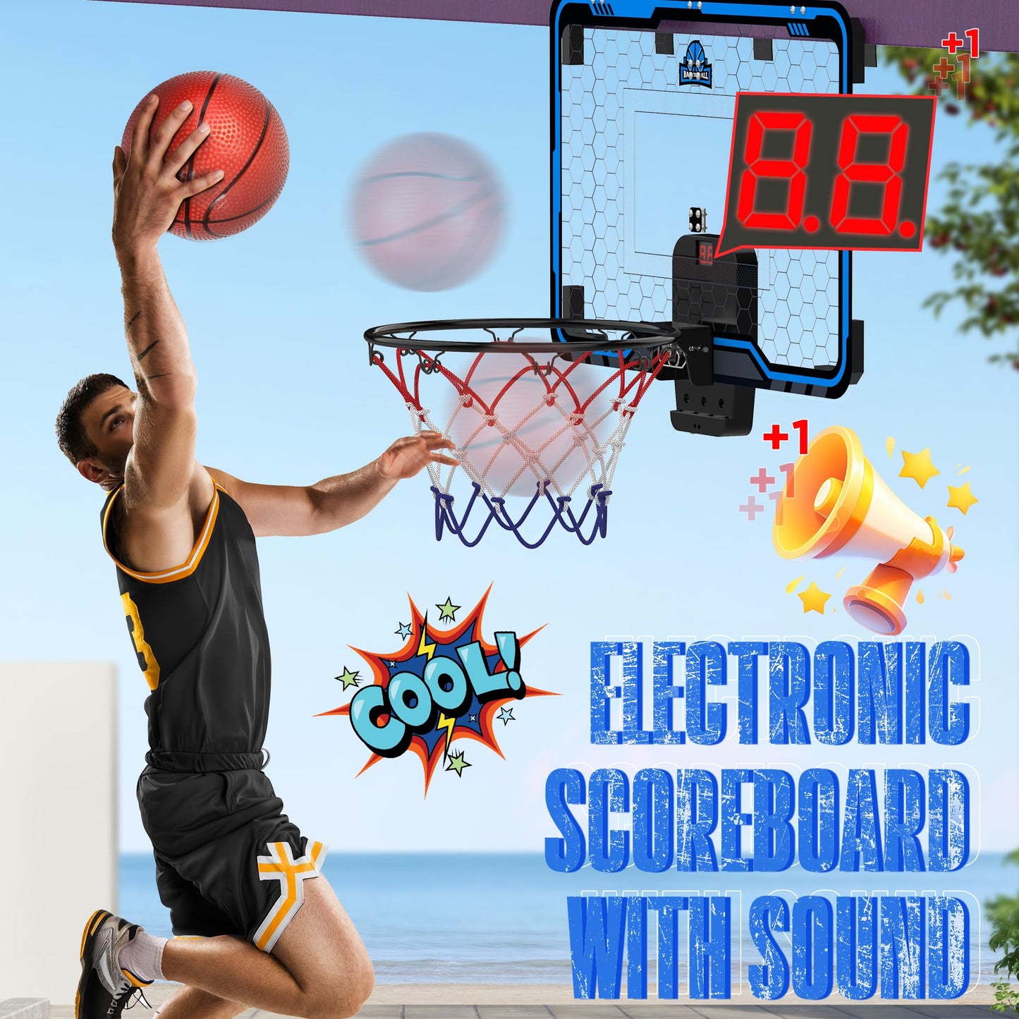 Indoor Mini Basketball Hoop