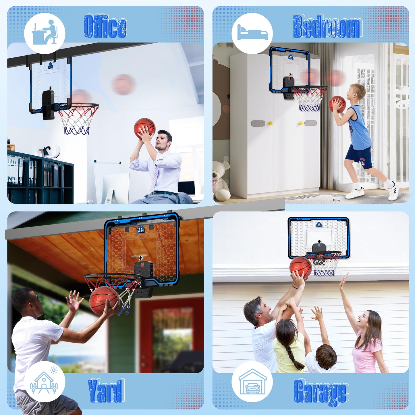 Indoor Mini Basketball Hoop