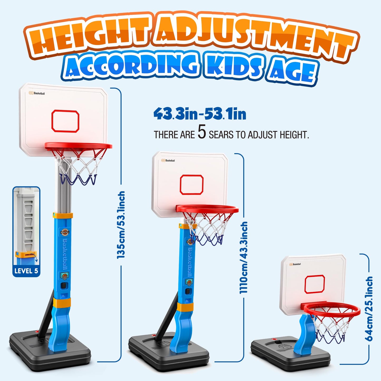 Indoor Mini Basketball Hoop