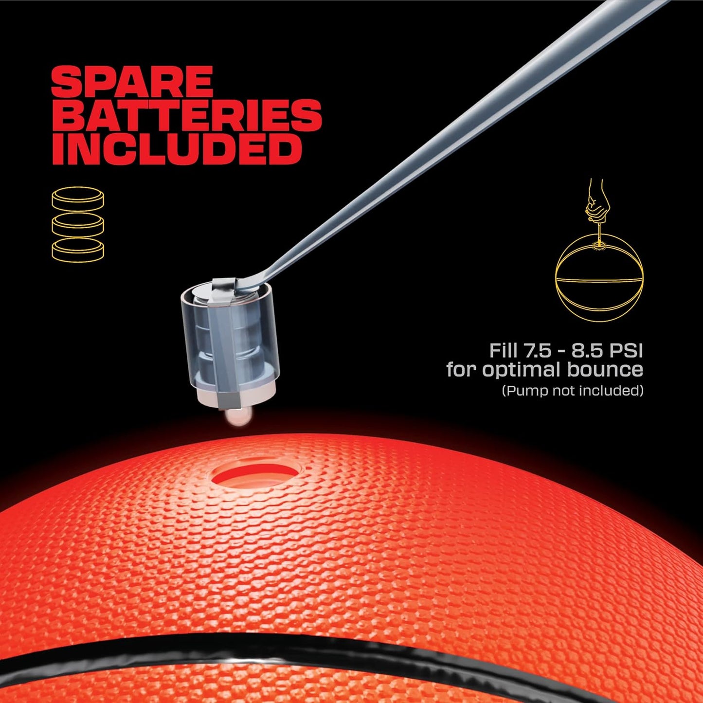 Light Up Basketball - Glow in the Dark Basketball