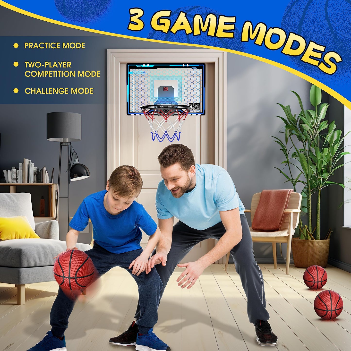 Indoor Mini Basketball Hoop