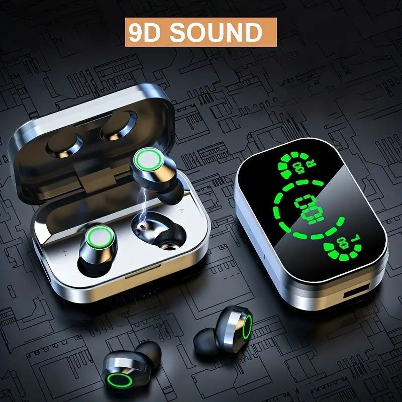 Digital Display Wireless Earbuds