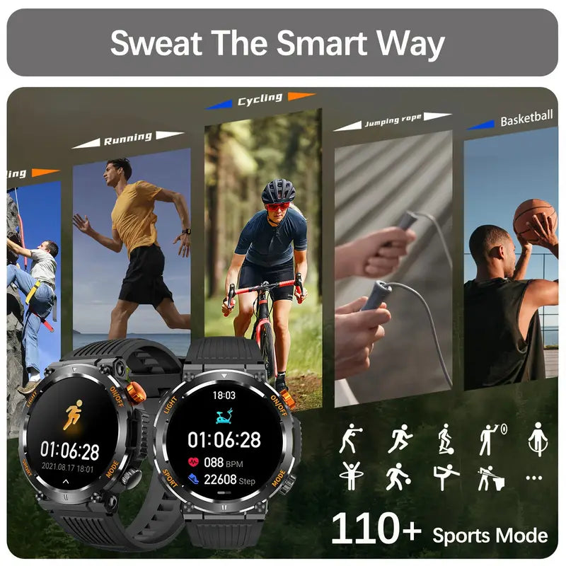 Waterproof Sports Smartwatch