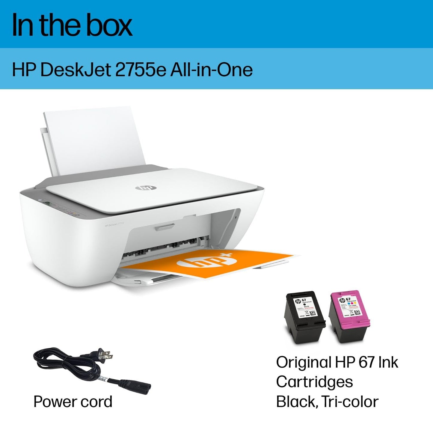 DeskJet 2755e Wireless Color inkjet-printer