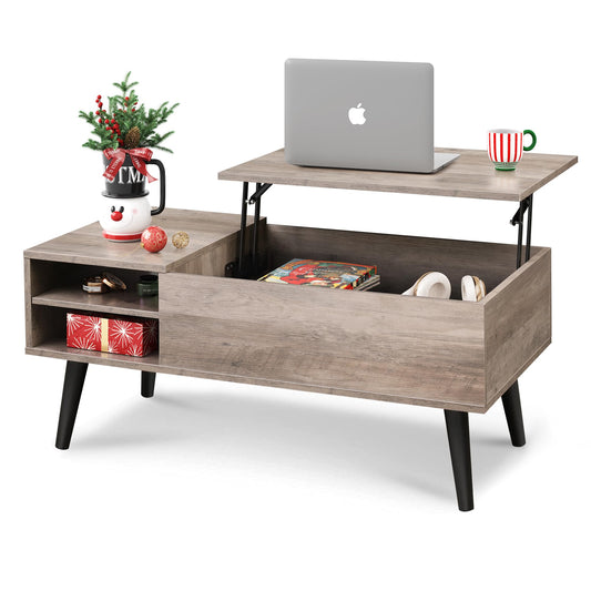 Lift Top Coffee Table with Storage for Living Room